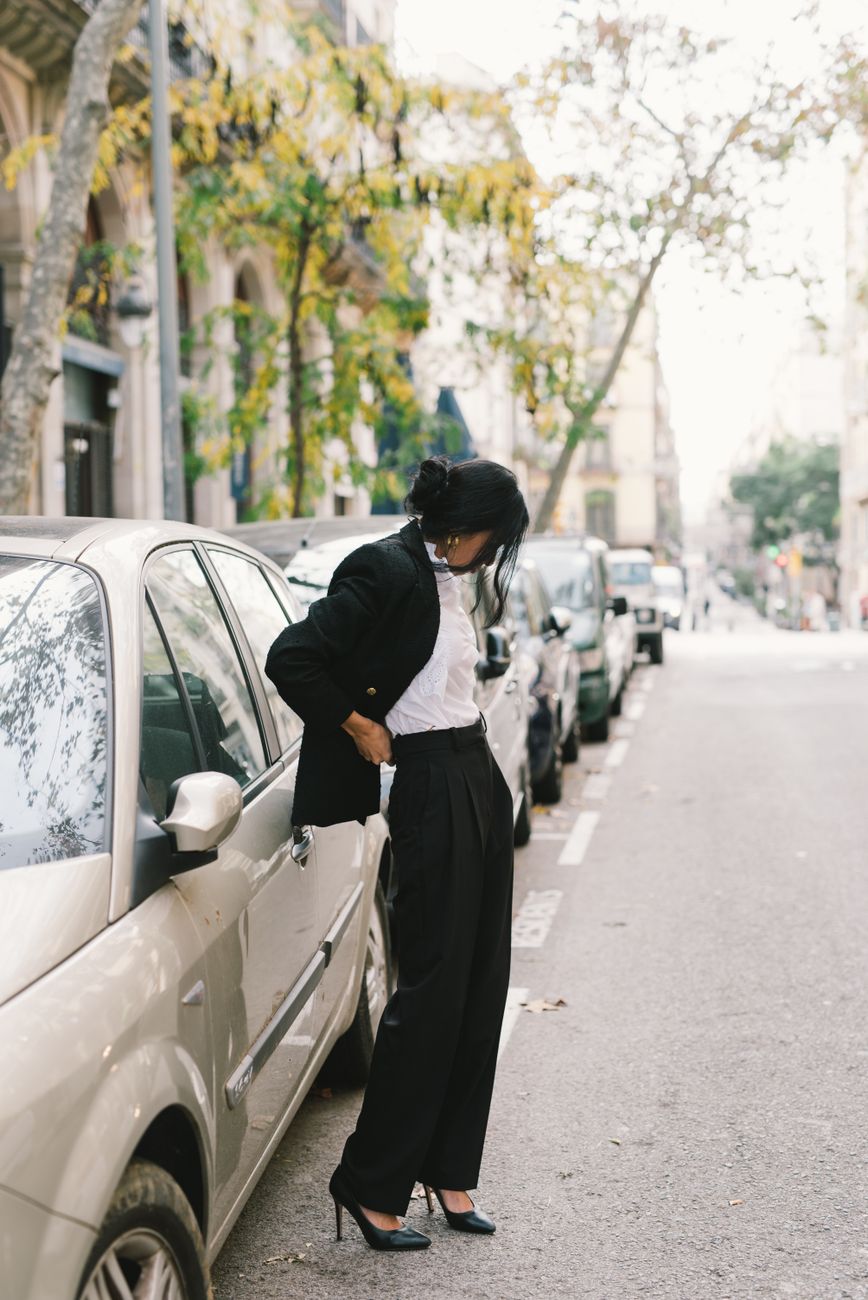 How to Style Black Trousers: 15 Outfits That Work for Almost&nbsp;Everything